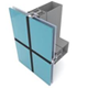 Semi Unitized Glazing